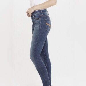 MOTHER Skinny Jeans in Classic Blue